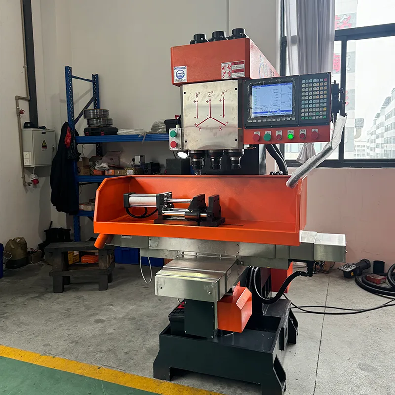 Vertikal CNC treaxlig